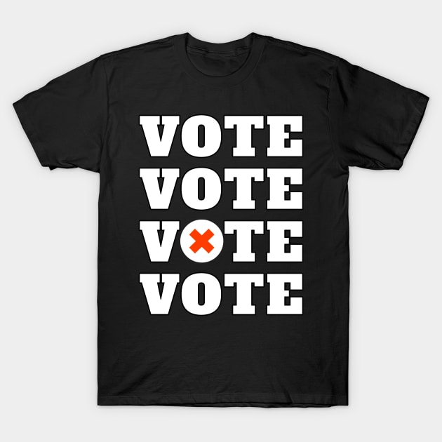 Vote No to Voice T-Shirt by SallySunday